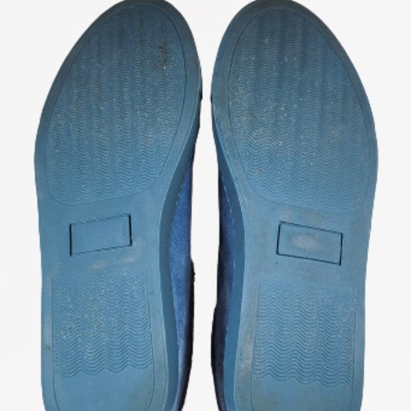 Toga Pulla Lace-up Light Blue Suede Sneakers - Size 39 - Picture 11 of 12